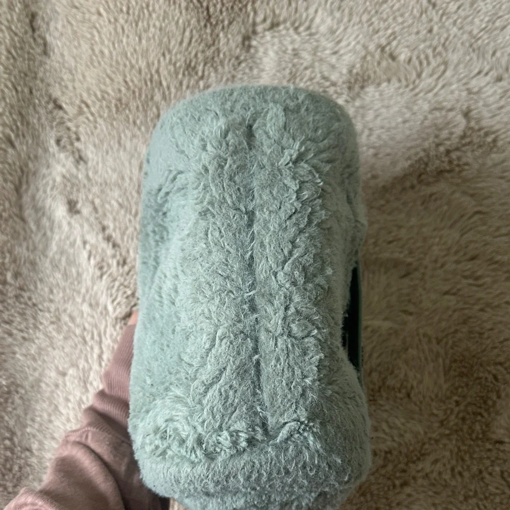 Juicy Couture Plush Tote in Soft Green